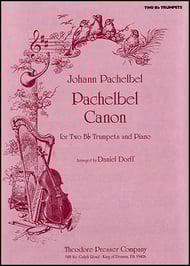 cover PACHELBEL CANON TRUMPET DUET EPRINT cover